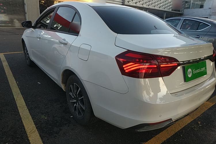 Used Geely Auto Emgrand 2019 Leading Edition 1.5L CVT Luxury Model China VI Standard Rear Left 45 Deg