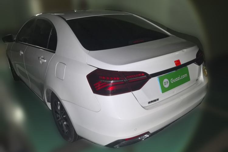 Used Geely Auto Emgrand 2019 Leading Edition 1.5L CVT Luxury Model China VI Standard Rear Left 45 Deg