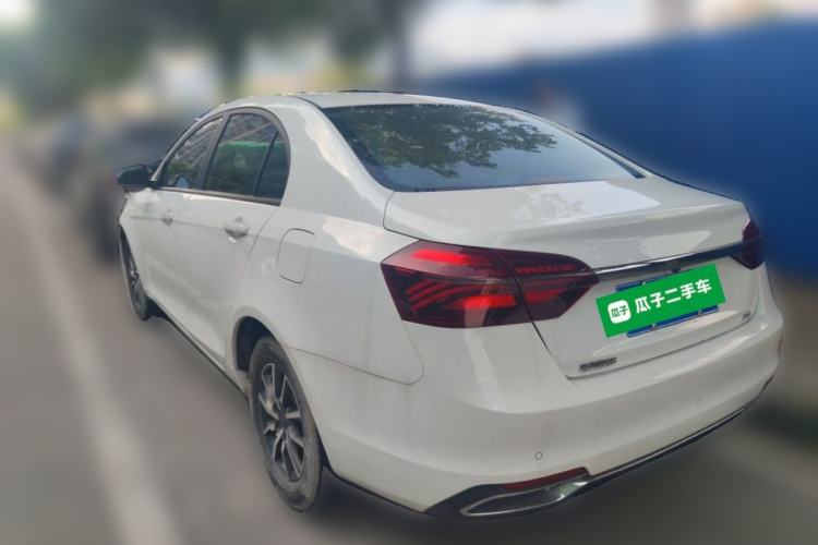 Used Geely Auto Emgrand 2019 Leading Edition 1.5L CVT Luxury Model China VI Standard Rear Left 45 Deg