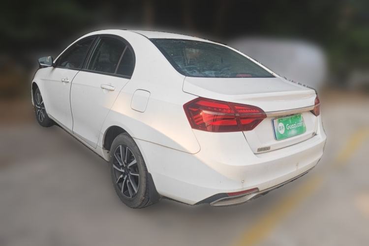 Used Geely Auto Emgrand 2019 Leading Edition 1.5L Manual Upgraded Connectivity Model China VI Standard Rear Left 45 Deg