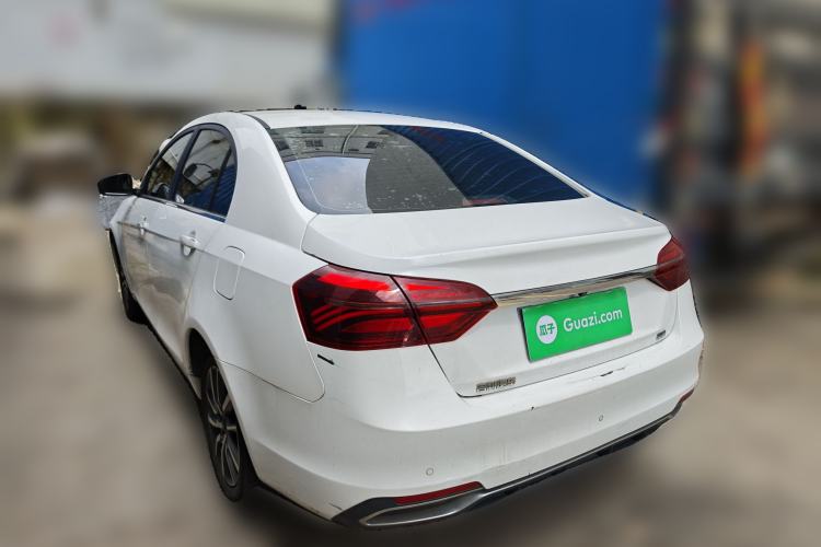 Used Geely Auto Emgrand 2019 Leading Edition 1.5L CVT Upward-Connected Model China VI Standard Rear Left 45 Deg