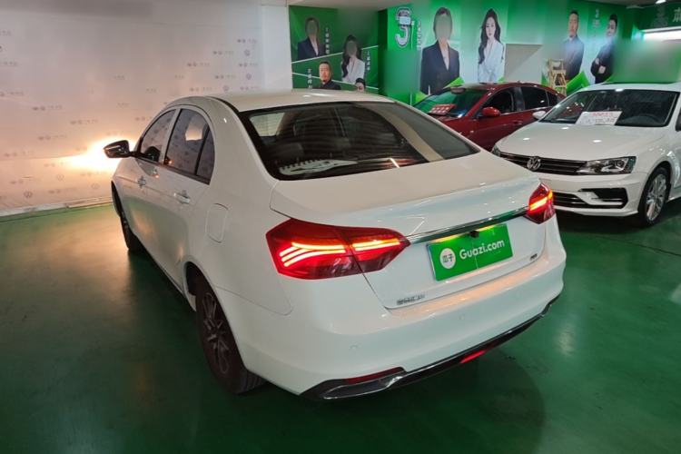 Used Geely Auto Emgrand 2019 Leading Edition 1.5L Manual Fashion Model China VI Standard Rear Left 45 Deg