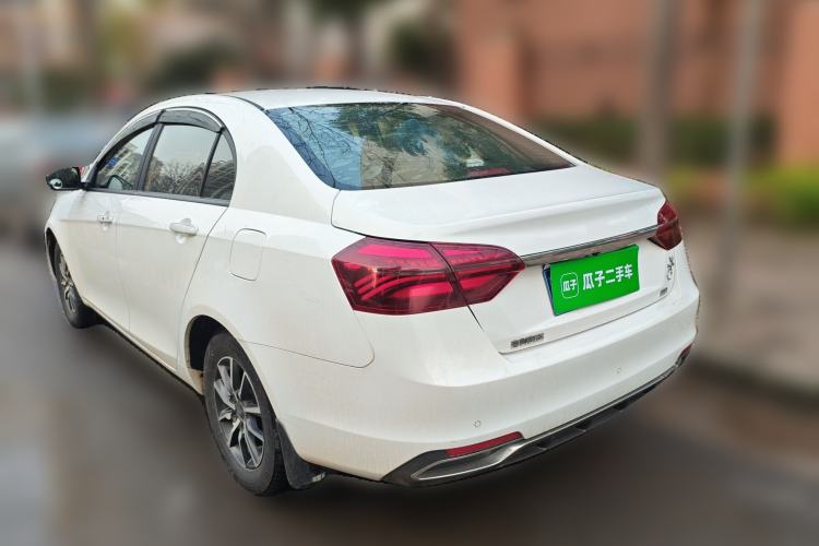 Used Geely Auto Emgrand 2019 Leading Edition 1.5L CVT Luxury Model China VI Standard Rear Left 45 Deg
