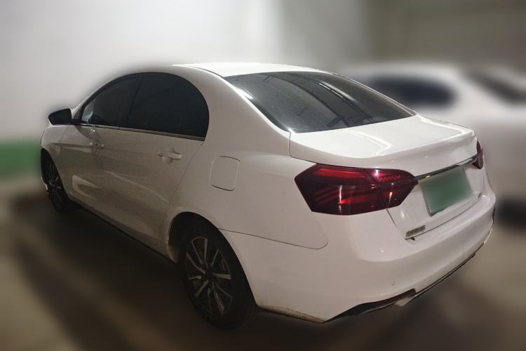 Used Geely Auto Emgrand 2019 Leading Edition 1.5L Manual Upgraded Connectivity Model China V Standard Rear Left 45 Deg