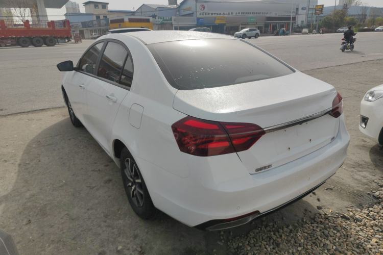 Used Geely Auto Emgrand 2019 Leading Edition 1.5L CVT Luxury Model China VI Standard Rear Left 45 Deg