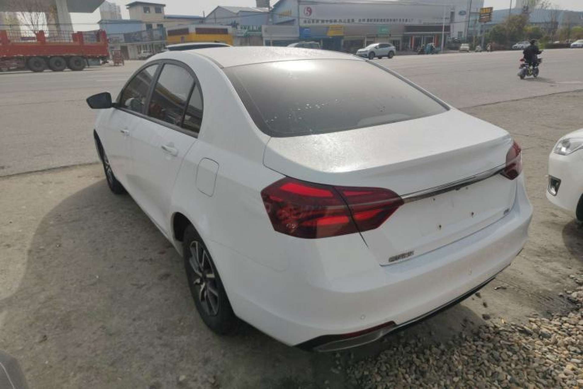 Used Geely Auto Emgrand 2019 Leading Edition 1.5L CVT Luxury Model China VI Standard Rear Left 45 Deg