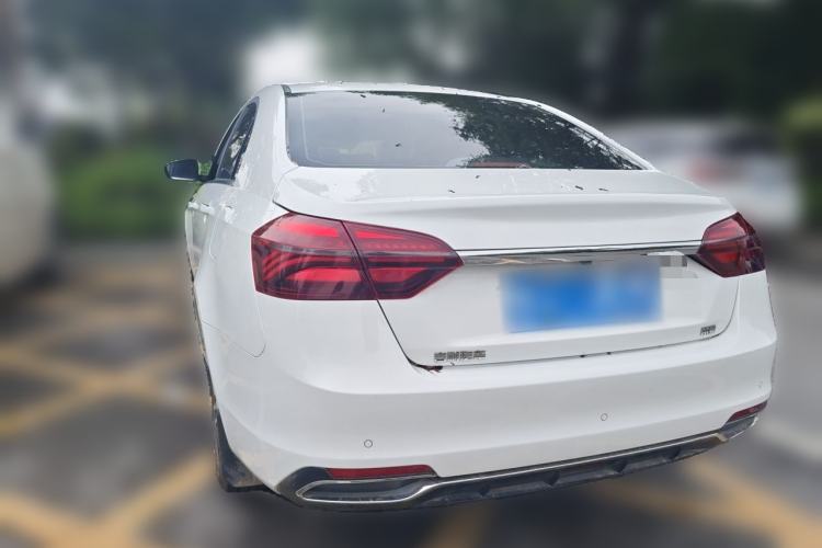 Used Geely Auto Emgrand 2019 Leading Edition 1.5L CVT Upward-Connected Model China VI Standard Rear Left 45 Deg