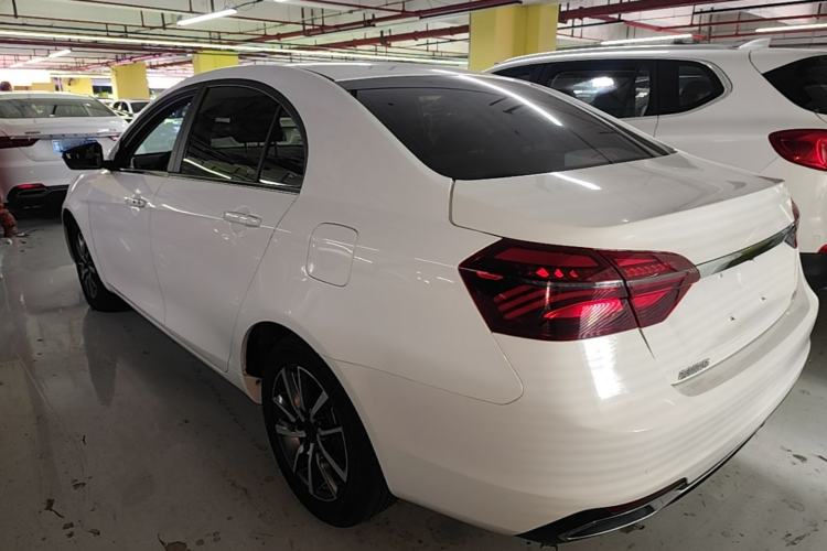 Used Geely Auto Emgrand 2019 Leading Edition 1.5L CVT Upward-Connected Model China VI Standard Rear Left 45 Deg