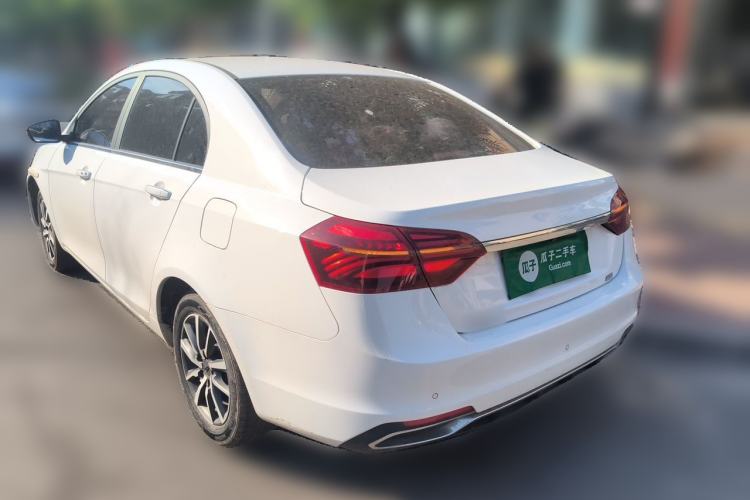 Used Geely Auto Emgrand 2019 Leading Edition 1.5L Manual Upgraded Connectivity Model China VI Standard Rear Left 45 Deg