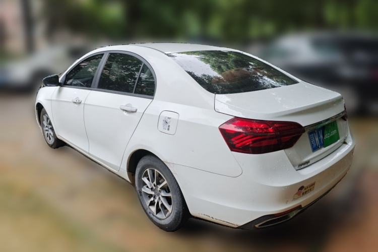Used Geely Auto Emgrand 2019 Leading Edition 1.5L CVT Luxury Model China V Standard Rear Left 45 Deg