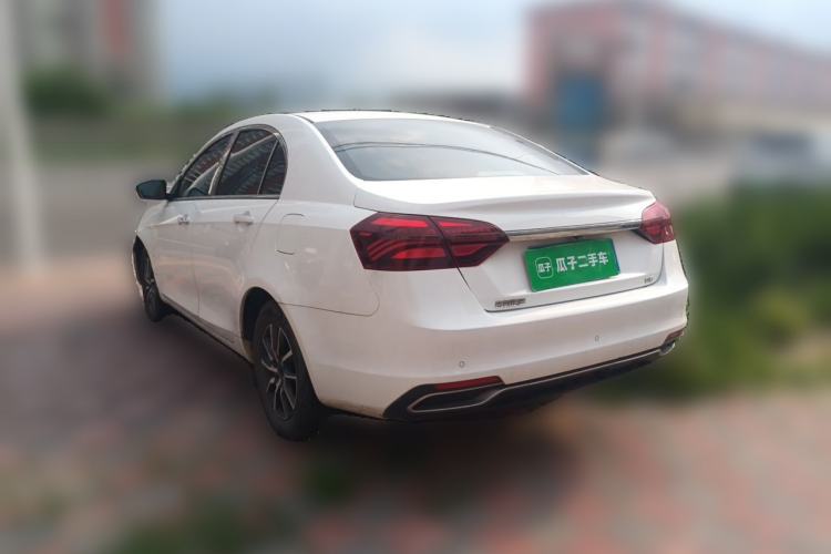 Used Geely Auto Emgrand 2019 Leading Edition 1.5L CVT Luxury Model China VI Standard Rear Left 45 Deg