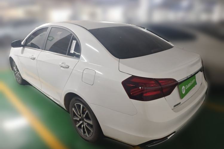 Used Geely Auto Emgrand 2019 Leading Edition 1.5L Manual Upgraded Connectivity Model China VI Standard Rear Left 45 Deg