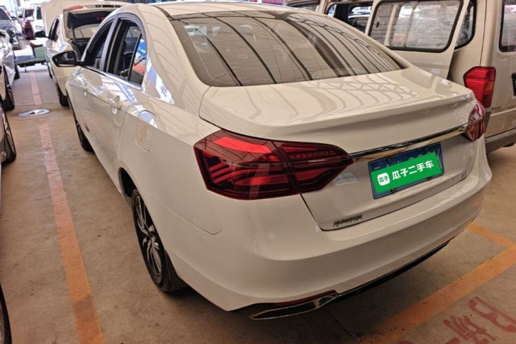 Used Geely Auto Emgrand 2019 Leading Edition 1.5L Manual Upgraded Connectivity Model China V Standard Rear Left 45 Deg
