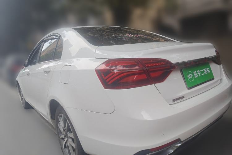 Used Geely Auto Emgrand 2019 Leading Edition 1.5L CVT Upward-Connected Model China VI Standard Rear Left 45 Deg