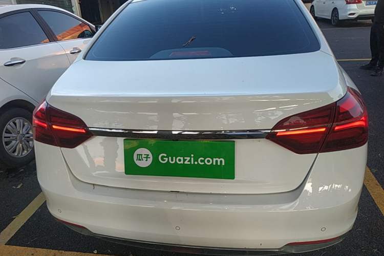 Used Geely Auto Emgrand 2019 Leading Edition 1.5L CVT Luxury Model China VI Standard Rear