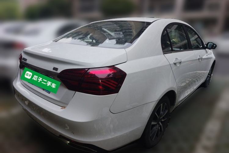 Used Geely Auto Emgrand 2019 Leading Edition 1.5L CVT Upward-Connected Model China VI Standard Rear Right 45 Deg