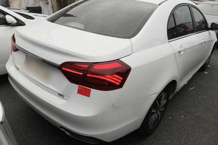 Used Geely Auto Emgrand 2019 Leading Edition 1.5L Manual Upgraded Connectivity Model China VI Standard Rear Right 45 Deg