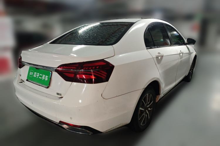 Used Geely Auto Emgrand 2019 Leading Edition 1.5L Manual Luxury Model China VI Standard Rear Right 45 Deg