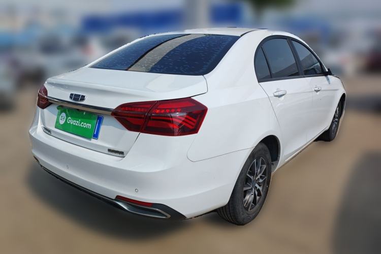 Used Geely Auto Emgrand 2019 Leading Edition 1.5L Manual Luxury Model China VI Standard Rear Right 45 Deg