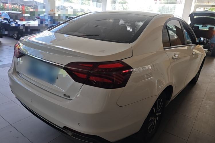 Used Geely Auto Emgrand 2019 Leading Edition 1.5L CVT Luxury Model China VI Standard Rear Right 45 Deg