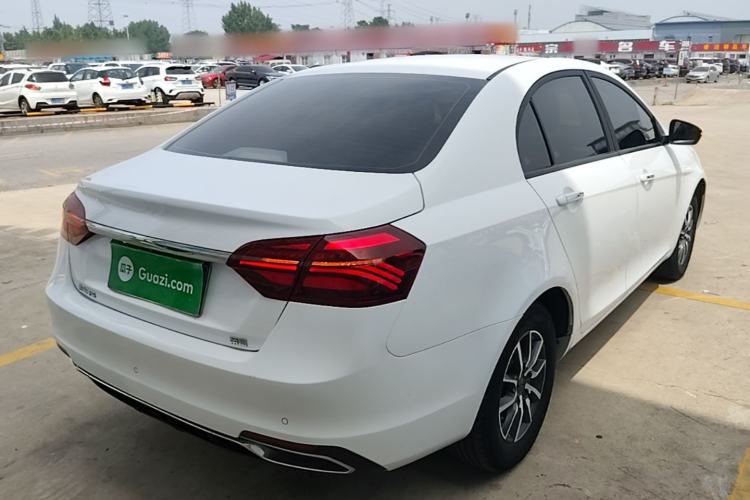 Used Geely Auto Emgrand 2019 Leading Edition 1.5L Manual Luxury Model China VI Standard Rear Right 45 Deg