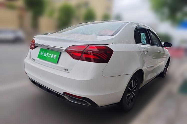 Used Geely Auto Emgrand 2019 Leading Edition 1.5L Manual Luxury Model China VI Standard Rear Right 45 Deg