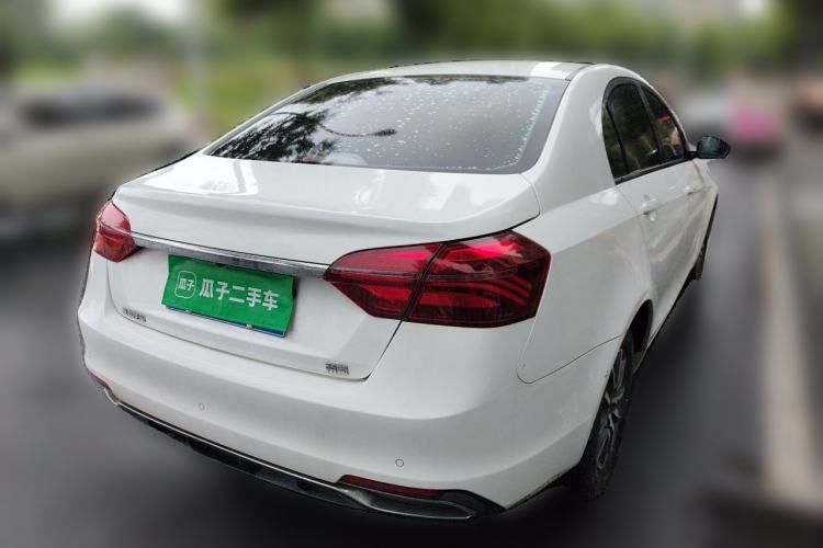 Used Geely Auto Emgrand 2019 Leading Edition 1.5L CVT Luxury Model China VI Standard Rear Right 45 Deg