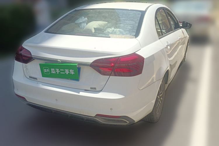 Used Geely Auto Emgrand 2019 Leading Edition 1.5L CVT Luxury Model China VI Standard Rear Right 45 Deg