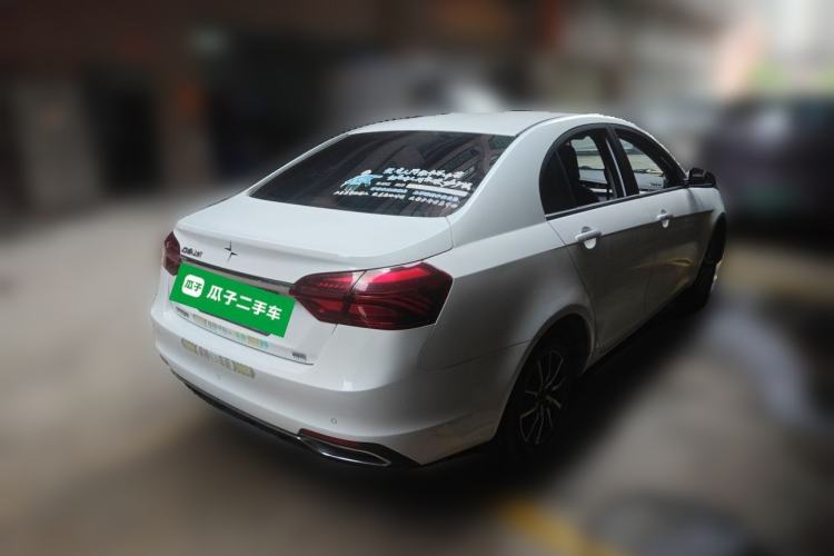 Used Geely Auto Emgrand 2019 Leading Edition 1.5L CVT Luxury Model China VI Standard Rear Right 45 Deg