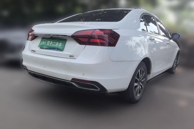 Used Geely Auto Emgrand 2019 Leading Edition 1.5L Manual Luxury Model China VI Standard Rear Right 45 Deg