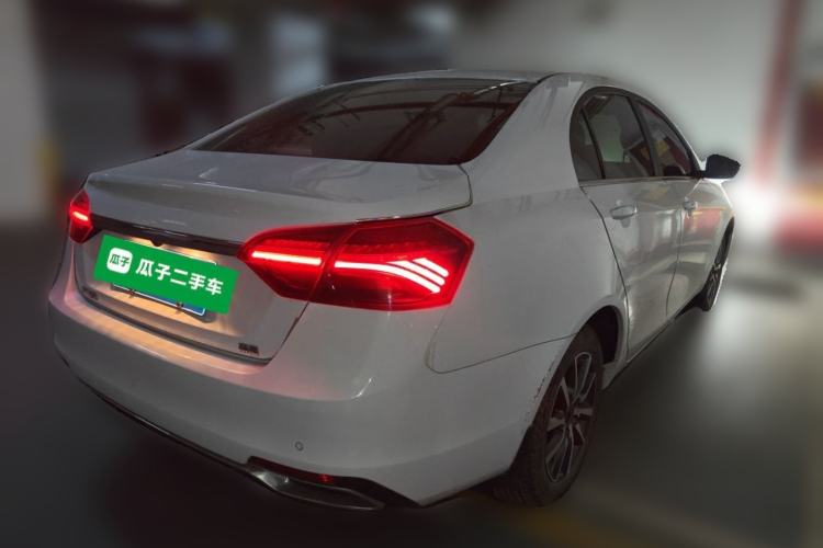 Used Geely Auto Emgrand 2019 Leading Edition 1.5L Manual Upgraded Connectivity Model China VI Standard Rear Right 45 Deg