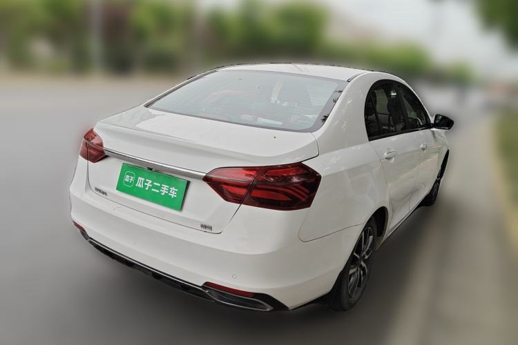 Used Geely Auto Emgrand 2019 Leading Edition 1.5L Manual Upward Asian Games Edition China VI Rear Right 45 Deg