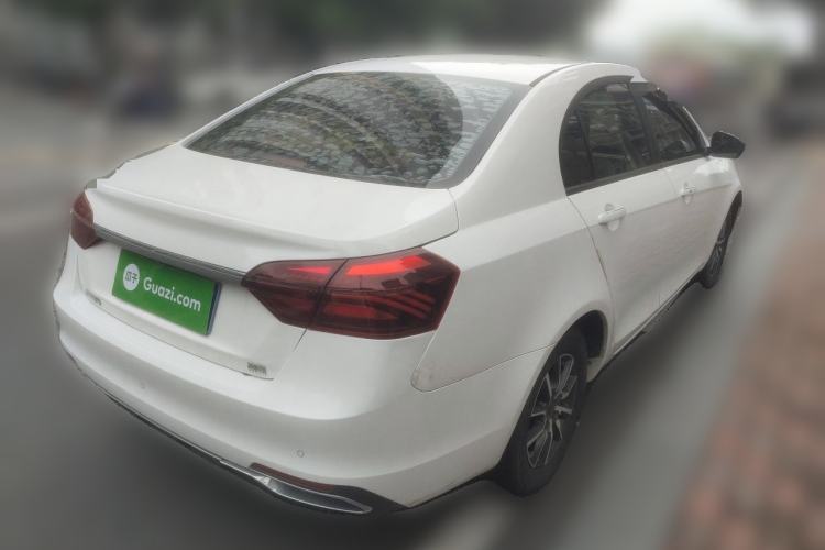 Used Geely Auto Emgrand 2019 Leading Edition 1.5L CVT Luxury Model China VI Standard Rear Right 45 Deg