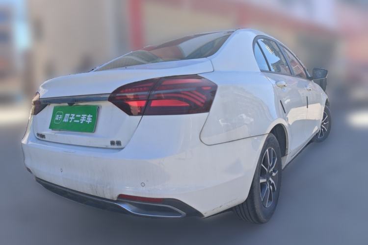 Used Geely Auto Emgrand 2019 Leading Edition 1.5L CVT Luxury Model China VI Standard Rear Right 45 Deg