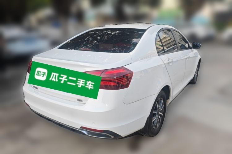 Used Geely Auto Emgrand 2019 Leading Edition 1.5L Manual Luxury Model China V Standard Rear Right 45 Deg