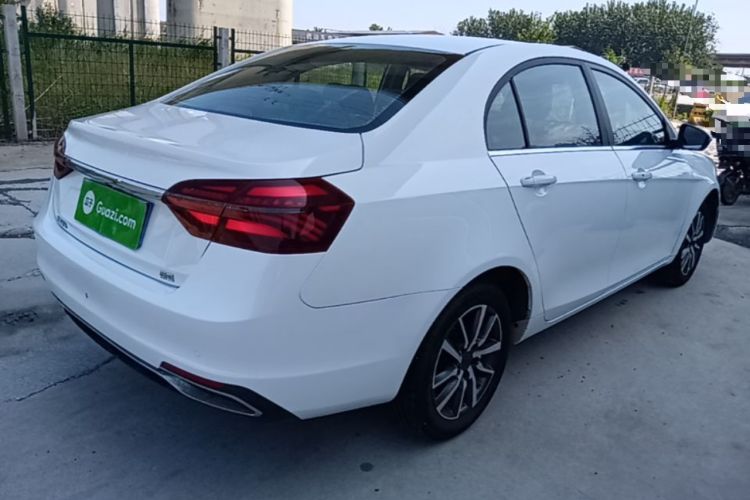 Used Geely Auto Emgrand 2019 Leading Edition 1.5L CVT Upward-Connected Model China VI Standard Rear Right 45 Deg