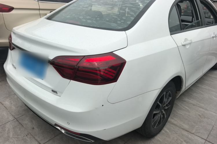 Used Geely Auto Emgrand 2019 Leading Edition 1.5L CVT Luxury Model China VI Standard Rear Right 45 Deg