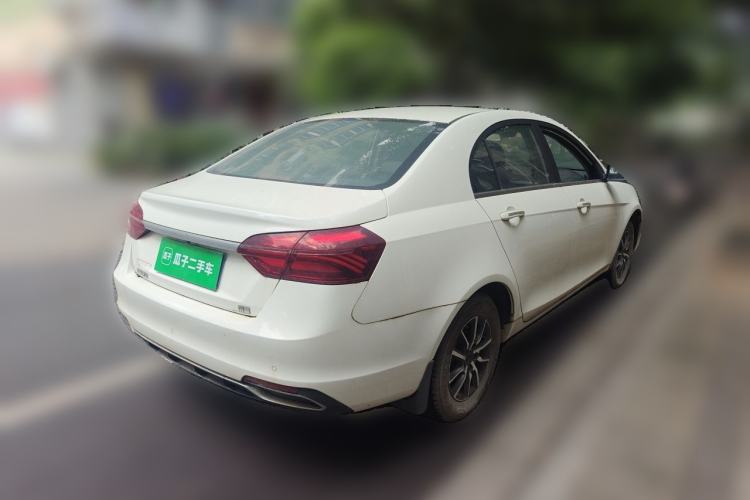 Used Geely Auto Emgrand 2019 Leading Edition 1.5L Manual Luxury Model China VI Standard Rear Right 45 Deg