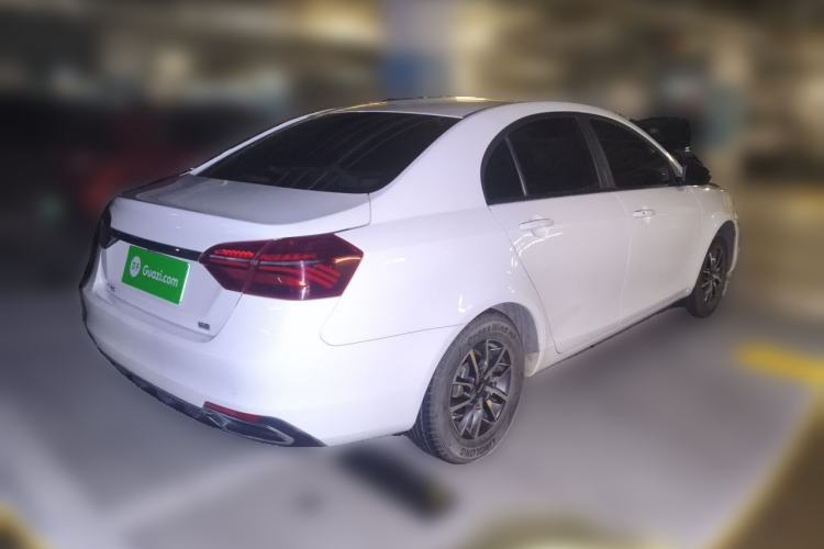 Used Geely Auto Emgrand 2019 Leading Edition 1.5L CVT Luxury Model China VI Standard Rear Right 45 Deg