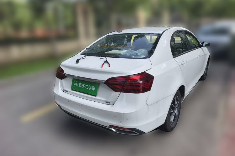 Used Geely Auto Emgrand 2019 Leading Edition 1.5L CVT Luxury Model China V Standard Rear Right 45 Deg