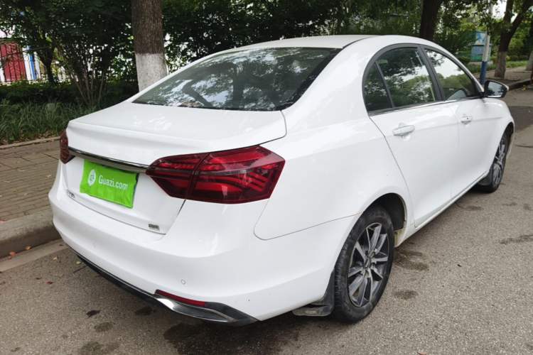 Used Geely Auto Emgrand 2019 Leading Edition 1.5L CVT Upward-Connected Model China VI Standard Rear Right 45 Deg