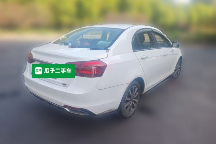 Used Geely Auto Emgrand 2019 Leading Edition 1.5L CVT Upward-Connected Model China VI Standard Rear Right 45 Deg
