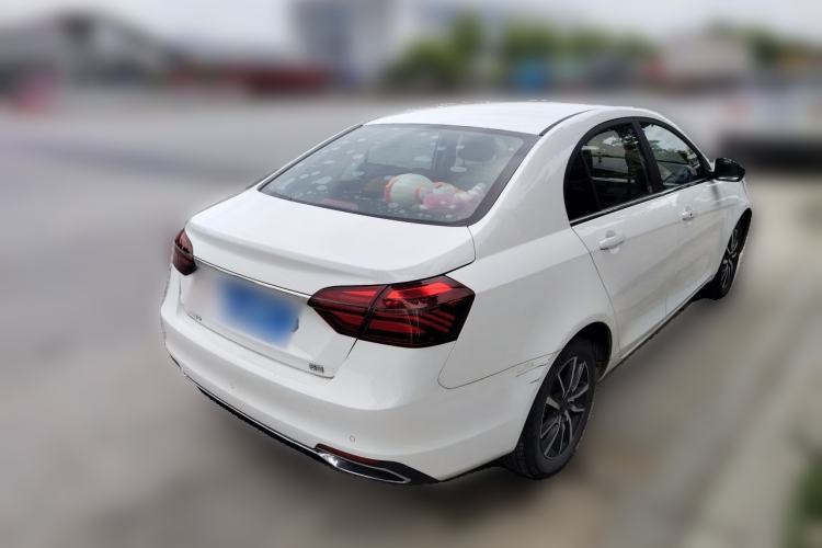 Used Geely Auto Emgrand 2019 Leading Edition 1.5L CVT Upward-Connected Model China VI Standard Rear Right 45 Deg