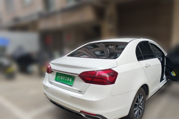 Used Geely Auto Emgrand 2019 Leading Edition 1.5L Manual Luxury Model China VI Standard Rear Right 45 Deg