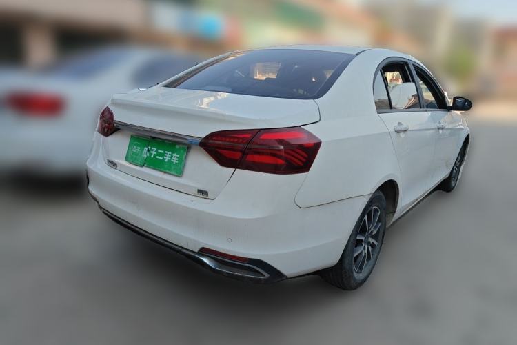Used Geely Auto Emgrand 2019 Leading Edition 1.5L CVT Luxury Model China VI Standard Rear Right 45 Deg