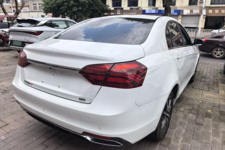 Used Geely Auto Emgrand 2019 Leading Edition 1.5L CVT Upward-Connected Model China VI Standard Rear Right 45 Deg