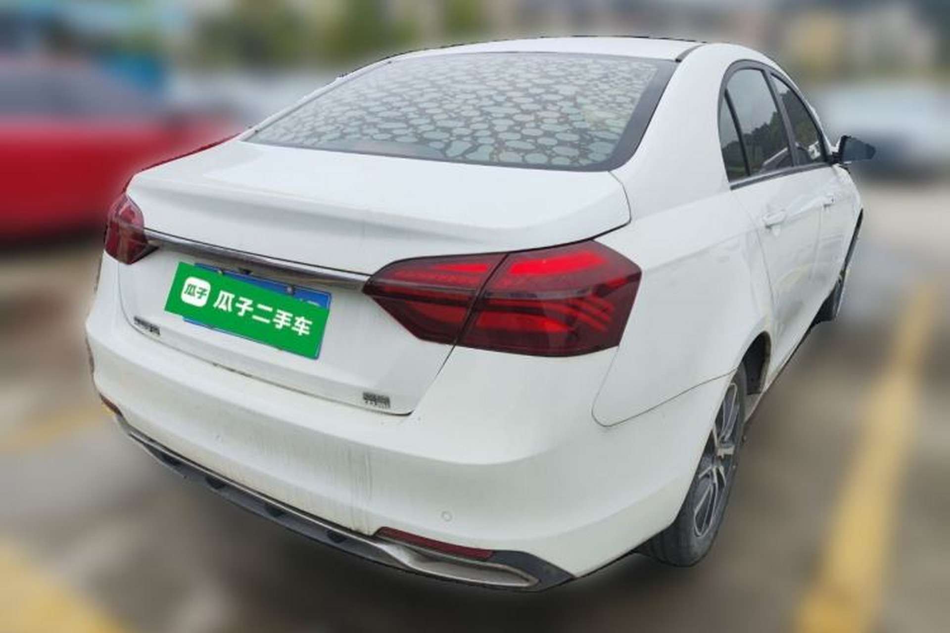 Used Geely Auto Emgrand 2019 Leading Edition 1.5L Manual Upgraded Connectivity Model China VI Standard Rear Right 45 Deg