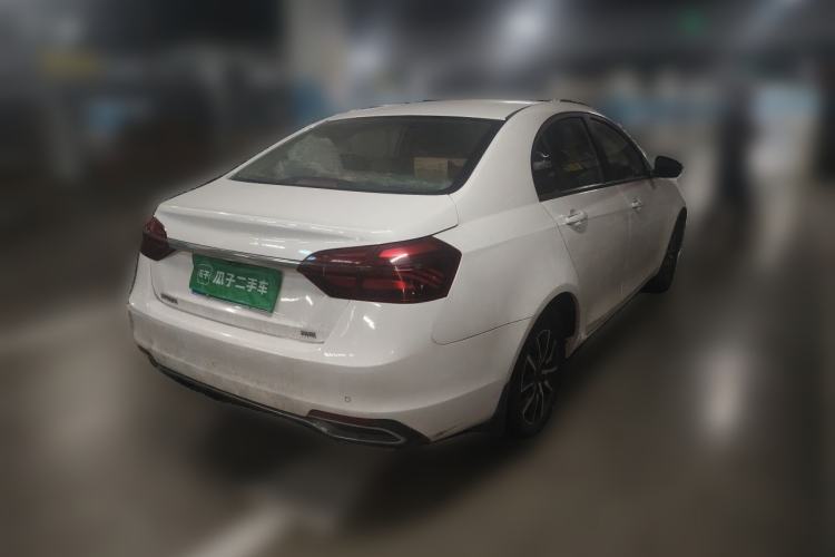 Used Geely Auto Emgrand 2019 Leading Edition 1.5L CVT Luxury Model China VI Standard Rear Right 45 Deg
