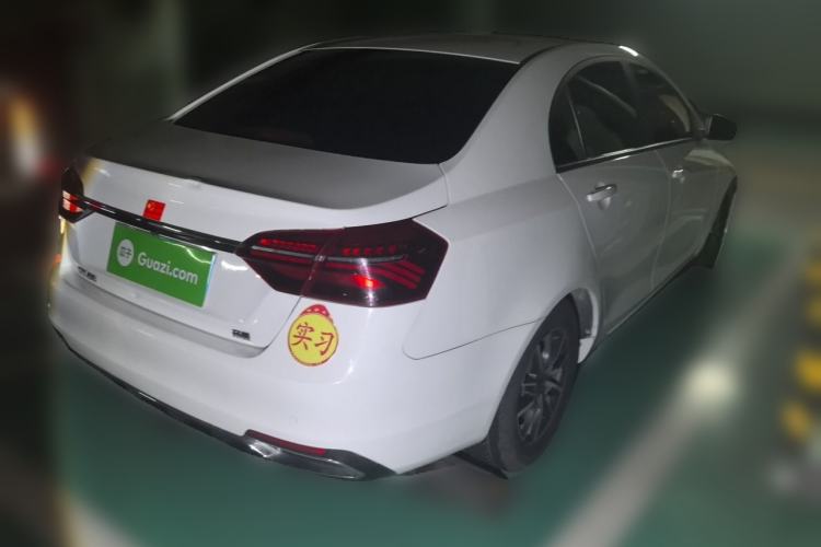 Used Geely Auto Emgrand 2019 Leading Edition 1.5L CVT Luxury Model China VI Standard Rear Right 45 Deg