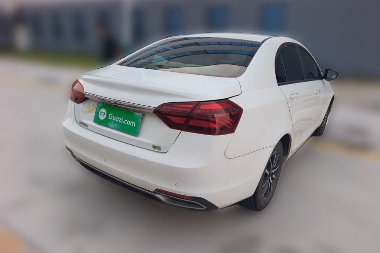 Used Geely Auto Emgrand 2019 Leading Edition 1.5L Manual Luxury Model China VI Standard Rear Right 45 Deg